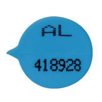 GoSecure Numbered Round Seal Blue Pack of 500 S3B