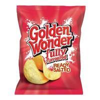 Golden Wonder Ready Salted Crisps Pack 32 121300