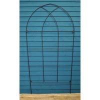 gothic design metal trellis 150cm x 80cm by gardman