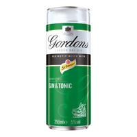 Gordons Gin and Tonic Water Premix 12 x 250ml