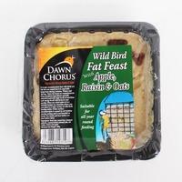 gourmet suet treat block apple raisins and oats