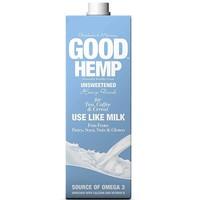 Good Hemp Unsweetened Hemp Milk (1L)