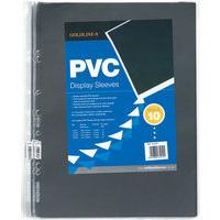 goldline polypropylene display sleeve a3 pack of 10 pdsa3z