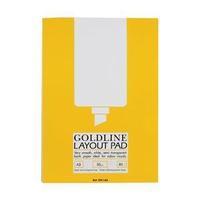 Goldline (A3) Layout Pad Bank Paper 50gsm 80 Pages (Pack of 5)