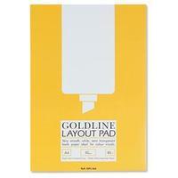 Goldline (A4) Layout Pad Bank Paper 50gsm 80 Sheets