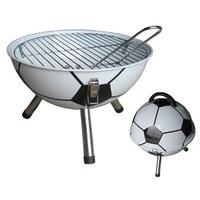 goodesmith football charcoal barbecue