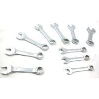 Good Quality 10 Piece Metric Stubby Combo Spanner Set