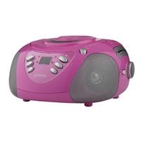 goodmans gps02pnk cdfm boombox pink