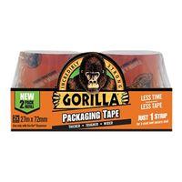 gorilla packaging tape 72mm x 27m refill pack of 2