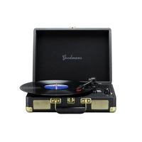 Goodmans GDPTURNT01BLK Ealing Portable Suitcase Turntable Black