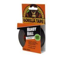 Gorilla Handy Roll Black Tape (L)9m (W)25.4mm