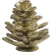 Golden Pine Cone Small Candle Holder (Set of 6)