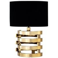 gold small table lamp boxter