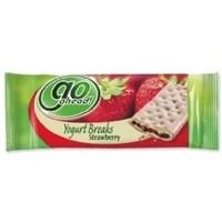 goahead strawberry yogurt biscuit bar ref a07455 pack 24