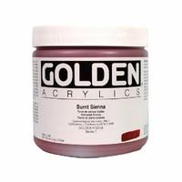 golden artist colors hbody 473ml burnt sienna i