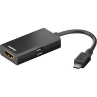 Goobay MHL+-adaptor; micro USB (MHL+) > HDMI