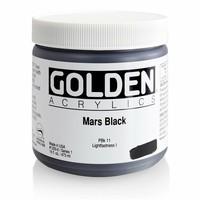 golden artist color hbody 473ml mars black i