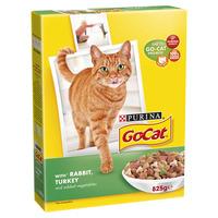 Go-Cat Dry Cat Food Turkey and Vegetables 825g