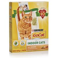 Go-Cat Dry Cat Food Chicken and Garden Greens for Indoor Cats 950g