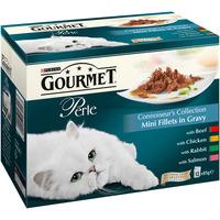 gourmet perle ocean delicacies mini fillets in gravy 12 x 85g