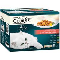 gourmet perle pouch cat food country 12 x 85g