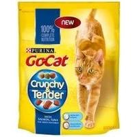 Go-cat Crunchy And Tender Salmon Tuna & Veg 800g (Pack of 4)