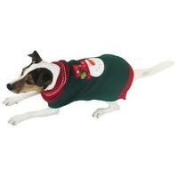 Good Boy Snowman Christmas Jumper, Small