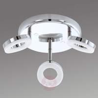 Gonaro  3-light circ. ceiling spotlight with LEDs