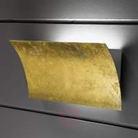 Golden wall light VI, 45 cm