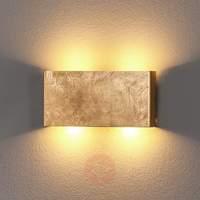 Golden Maja LED wall light, dimmable