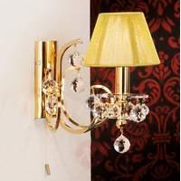 Gorgeous fabricwall lamp Crystal Design