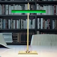 Goldman LED Banker\'s Desk Light, Brass