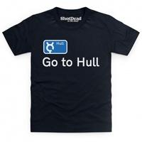 go to hull kids t shirt