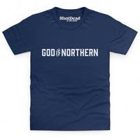 god is northern kids t shirt