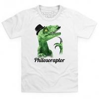 Goodie Two Sleeves Philosoraptor Kid\'s T Shirt