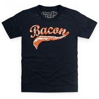 goodie two sleeves bacon kids t shirt