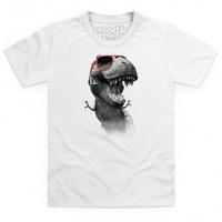 goodie two sleeves cool t rex kids t shirt