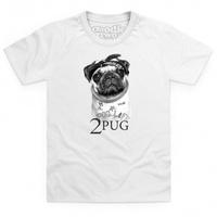 Goodie Two Sleeves 2 Pug Kid\'s T Shirt