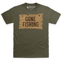 gone fishing t shirt