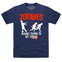 Goodie Two Sleeves Zombies Ahead T Shirt