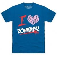 Goodie Two Sleeves Heart Zombies T Shirt