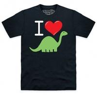 Goodie Two Sleeves I Love Dinos T Shirt