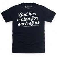 god has a plan t shirt