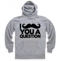 Goodie Two Sleeves Moustache Hoodie