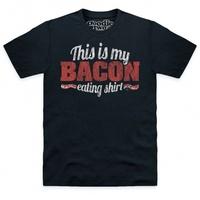 Goodie Two Sleeves Bacon Eating T Shirt