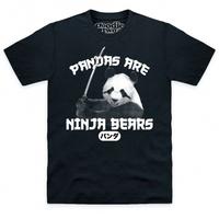 Goodie Two Sleeves Ninja Bears T Shirt