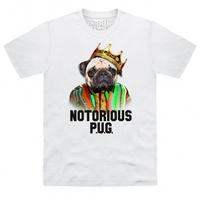 Goodie Two Sleeves Notorious Pug T Shirt
