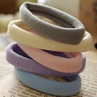 Good To Use Elastic Durable Multicolor Seamless Rubber Hair Bands