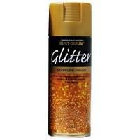 Gold Glitter Hairspray