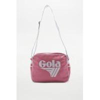 Gola Redford Pink and White Messenger Bag, PINK
